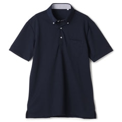 ポロシャツ 紺色 SizeMAX】OUTDOOR 鹿の子襟裏プリントポロシャツ【AOKI公式通販】
