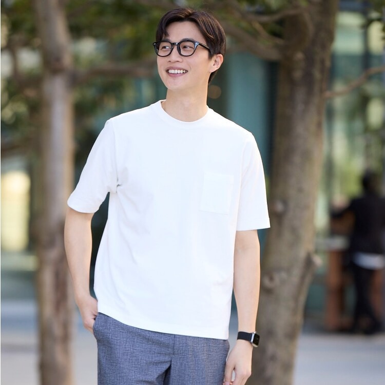 L＆Wデザイン】スーツ屋の仕立てたTシャツ クルーネック【AOKI公式通販】