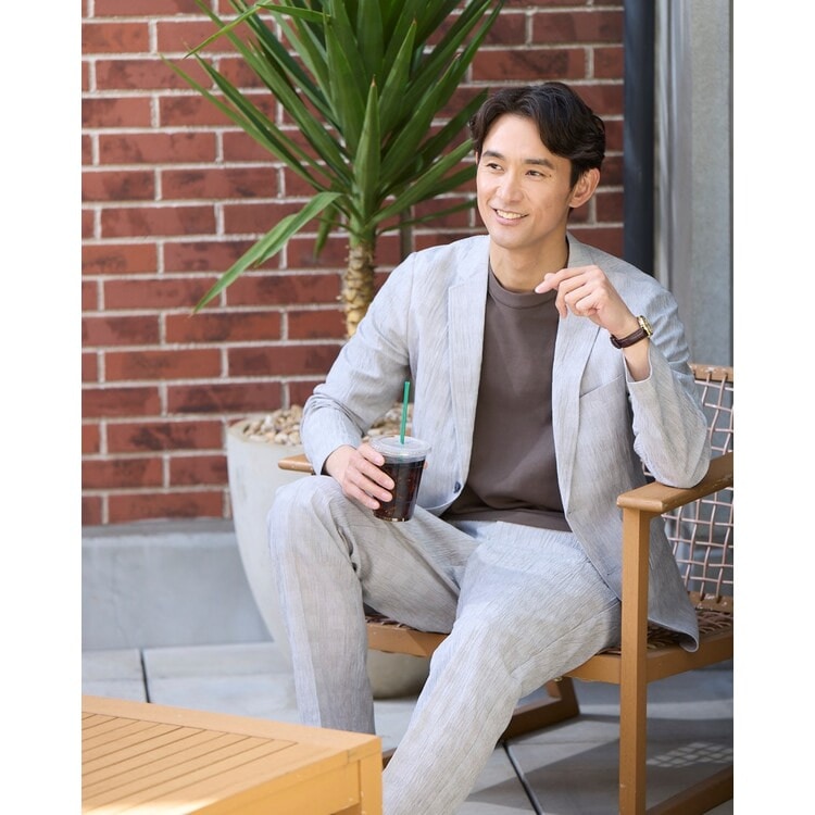 【L＆Wデザイン】スーツ屋の仕立てたTシャツ クルーネック
