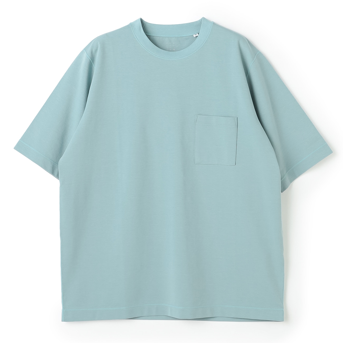 リニューアル「スーツ屋の仕立てたTシャツ」シリーズクルーネックTシャツ 半袖〇人気の「スーツ屋の仕立てたTシャツ」・平滑感のあるダブルジャージがツルっとした見た目・上品・キレイ見えしビジネスでもカジュ