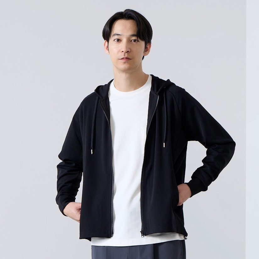 【BIZ MOVE】ハイストレッチパーカー 【BIZ MOVE】ハイストレッチパーカー