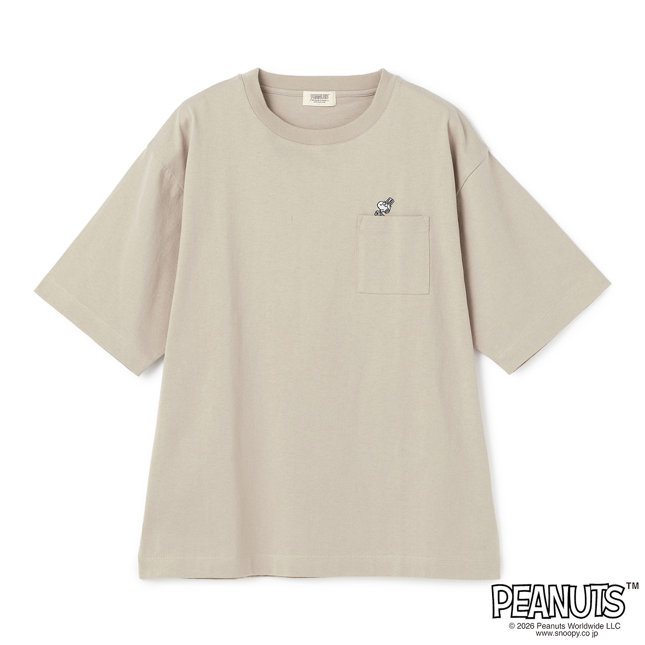 AOKI＆PEANUTS｜オーガニックコットンTシャツ｜more trees