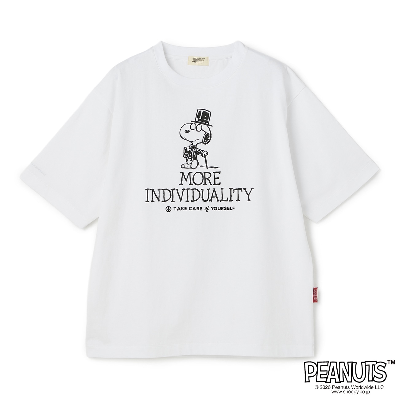 AOKI＆PEANUTS｜オーガニックコットンTシャツ｜more trees