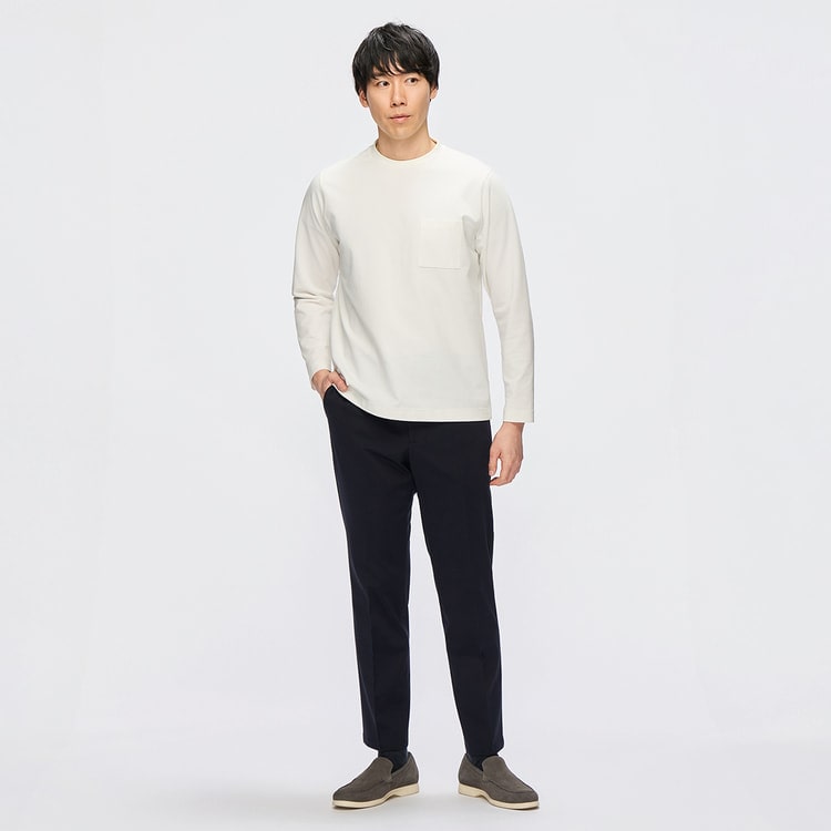 L＆Wデザイン】スーツ屋の仕立てたTシャツ 長袖【AOKI公式通販】