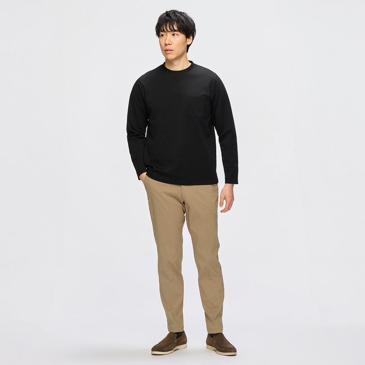L＆Wデザイン】スーツ屋の仕立てたTシャツ 長袖【AOKI公式通販】