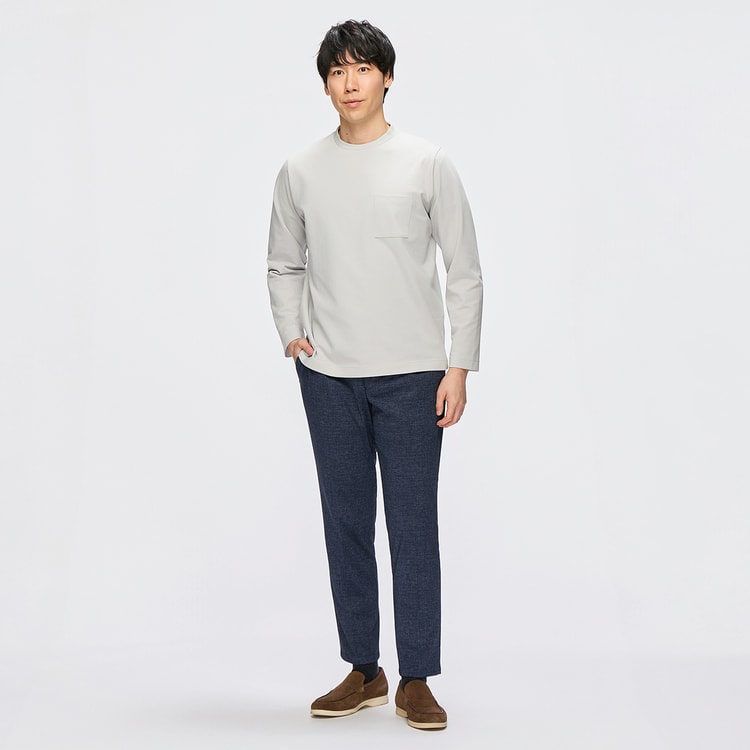 L＆Wデザイン】スーツ屋の仕立てたTシャツ 長袖【AOKI公式通販】