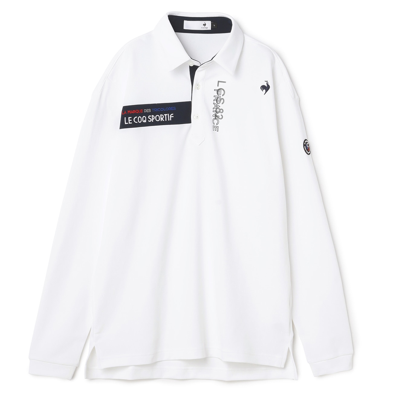 【ゴルフ用】le coq sportif ルコック ストレッチフォーサー ベーシックデザイン長袖シャツ