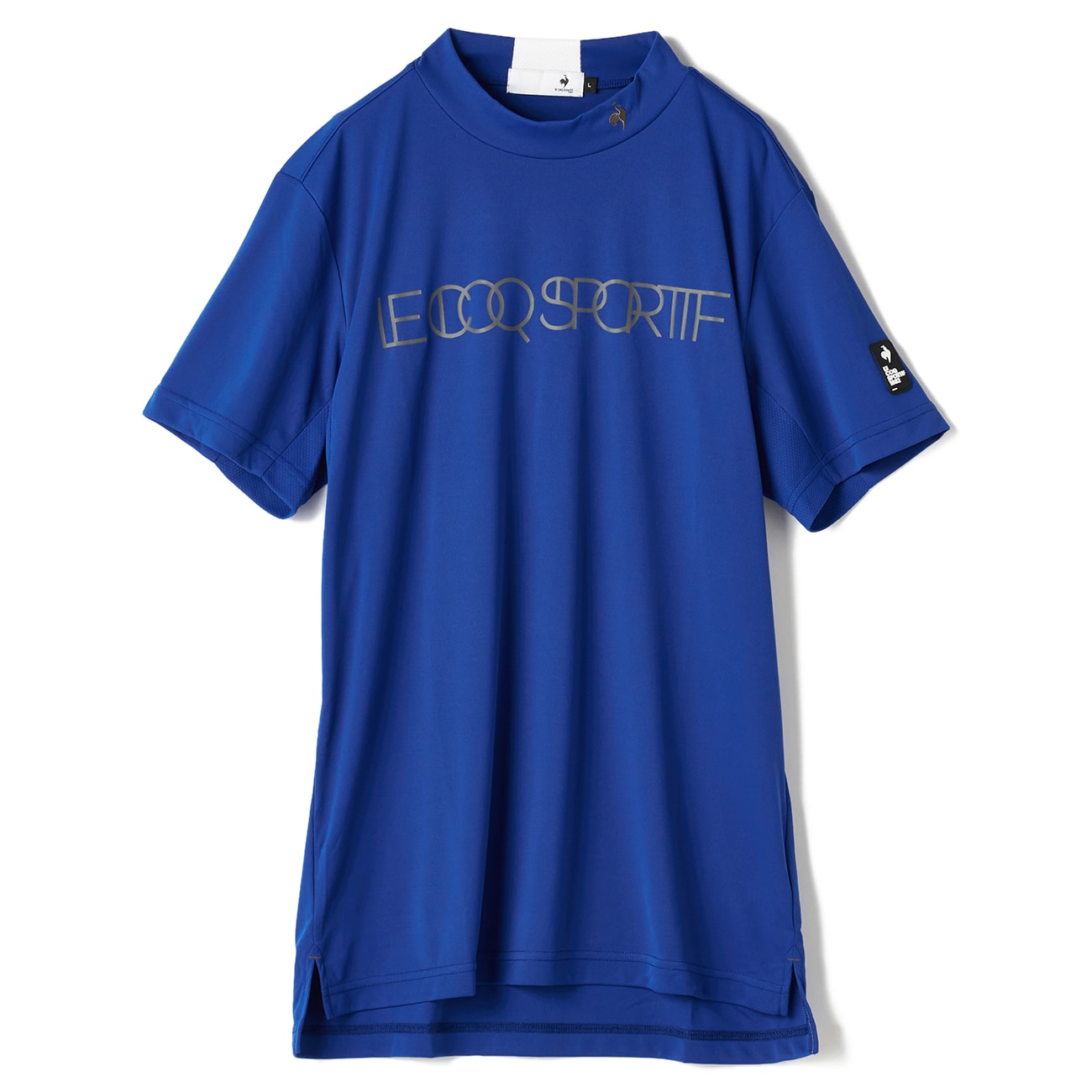 【ゴルフ用】le coq sportif GOLF ルコック スポルティフ ゴルフ モンドリアン柄モックネックTシャツ 【ゴルフ用】le coq sportif GOLF ルコック スポルティフ ゴルフ モンドリアン柄モックネックTシャツ