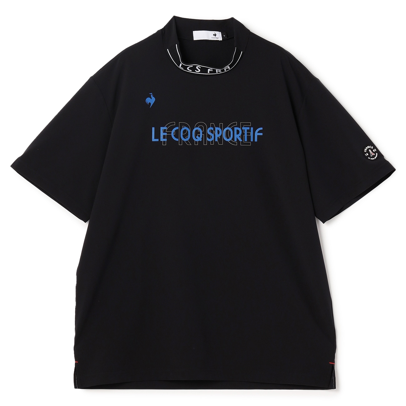 【ゴルフ用】le coq sportif ルコック 半袖オーバーサイズモックネックシャツ