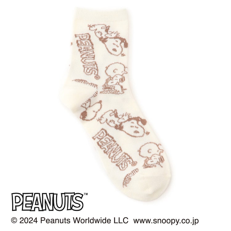 SNOOPY×CHICSTOCKS フラワー 全3色/22-24cm・24-26cm