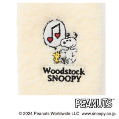 AOKI＆PEANUTSコラボ 23-25cm スヌーピーモコモコソックス S寸