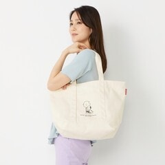 AOKI＆PEANUTSコラボ スヌーピートートバッグ 大