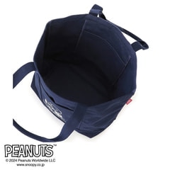 AOKI＆PEANUTSコラボ スヌーピートートバッグ 大