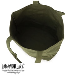 AOKI＆PEANUTSコラボ スヌーピートートバッグ 大