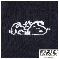 AOKI＆PEANUTSコラボ 25-27cm スヌーピーショートソックスＭ寸２足組