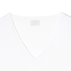 【AOKI&GUNZE共同開発】日本製 ワイシャツ映えインナー カットオフ VネックTシャツ