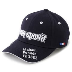 le coq sportif ブラックキャップ LCSロゴ ゴルフ用】le coq sportif ルコック 定番ロゴキャップ【AOKI公式