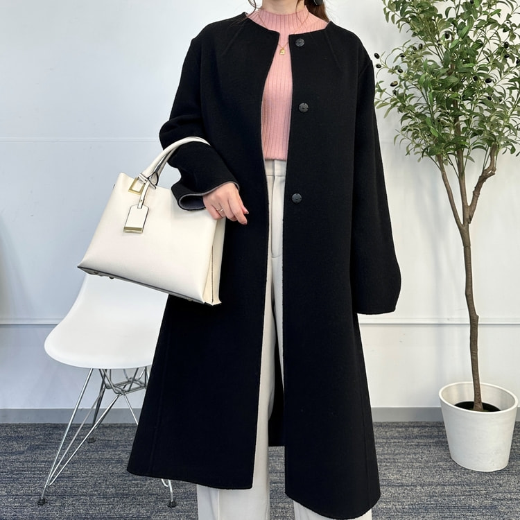 WEB限定商品】カシミヤ混リバーコート【AOKI公式通販】