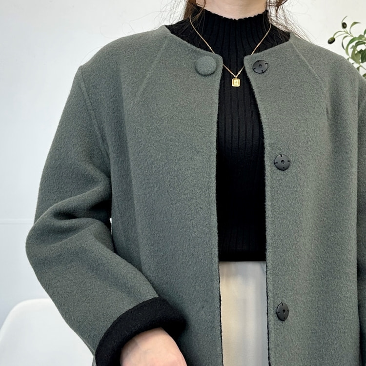 WEB限定商品】カシミヤ混リバーコート【AOKI公式通販】