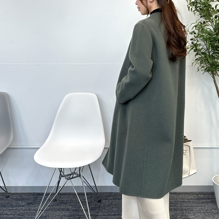 特価】【WEB限定商品】カシミヤ混リバーコート【AOKI公式通販】