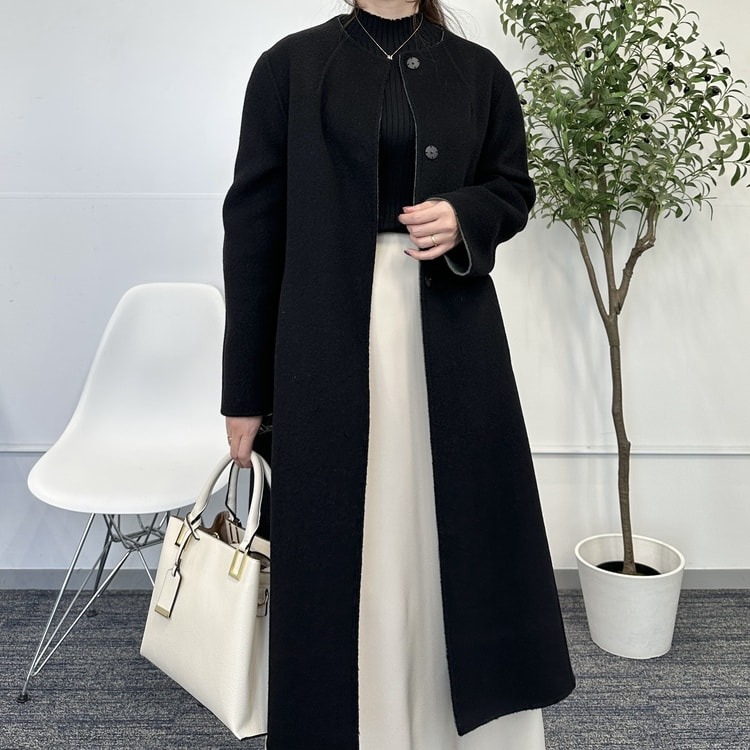 WEB限定商品】カシミヤ混リバーコート【AOKI公式通販】