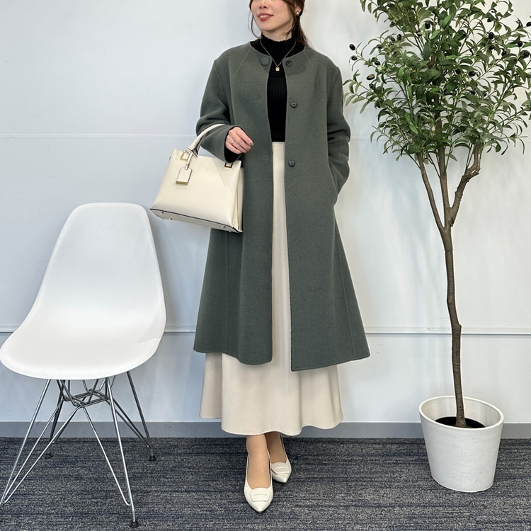 特価】【WEB限定商品】カシミヤ混リバーコート【AOKI公式通販】