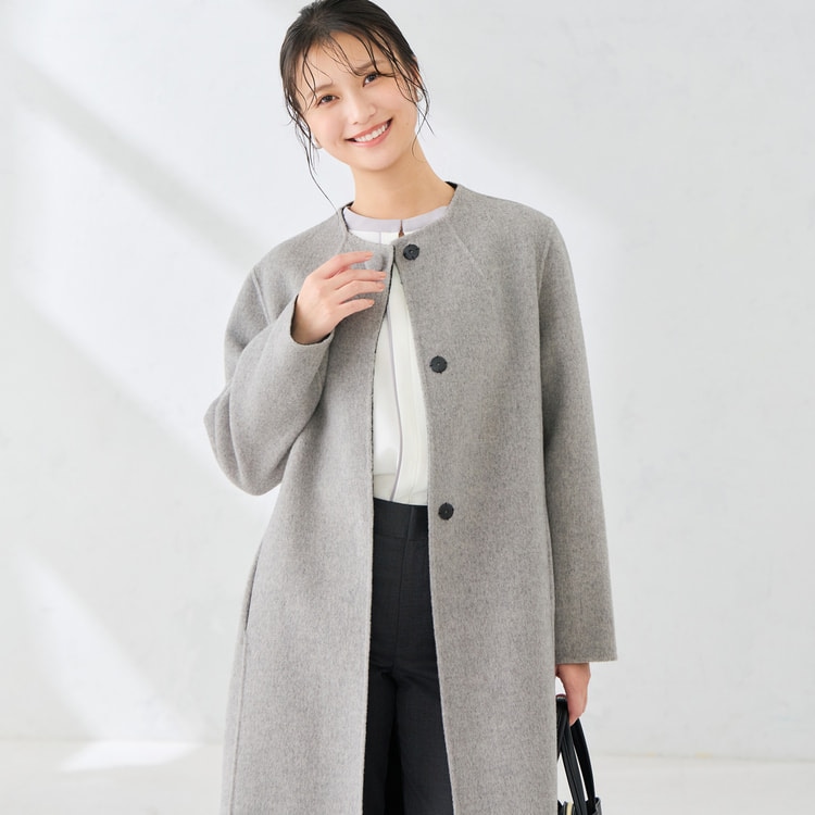 特別セール商品】【WEB限定商品】カシミヤ混リバーコート【AOKI公式通販】