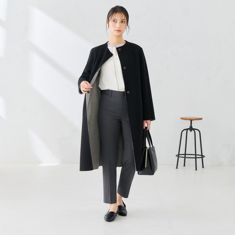 特別セール商品】【WEB限定商品】カシミヤ混リバーコート【AOKI公式通販】