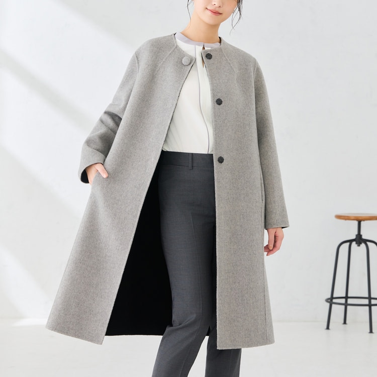特別セール商品】【WEB限定商品】カシミヤ混リバーコート【AOKI公式通販】