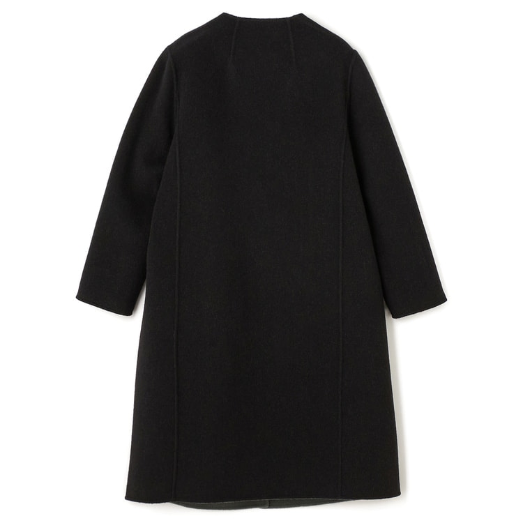 美品 カシミヤ 100% Mサイズ リバーコート Whim Gazette(ウィム ガゼット)のカシミヤリバーコート通販 | 集英社