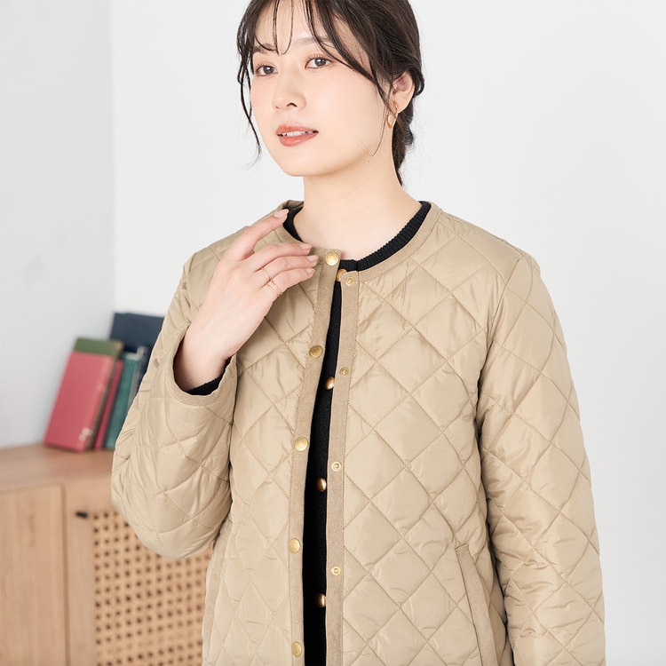 エアリーウォーム キルトコート ショート丈【AOKI公式通販】