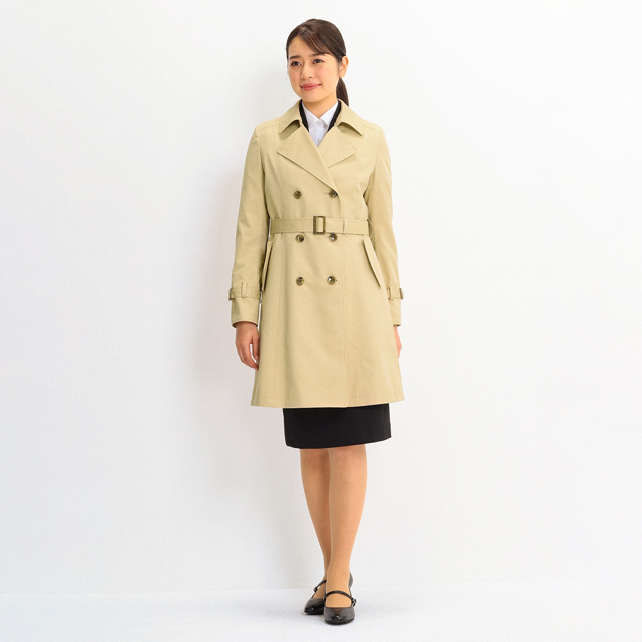 究極の就活コート トレンチコート | アオキ AOKI LES MUSES トレンチ 