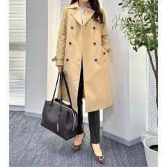 はっ水 ストレッチ 大人ダブルトレンチコート【AOKI公式通販】