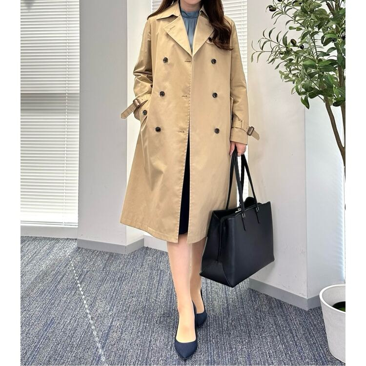 はっ水 ストレッチ 大人ダブルトレンチコート【AOKI公式通販】