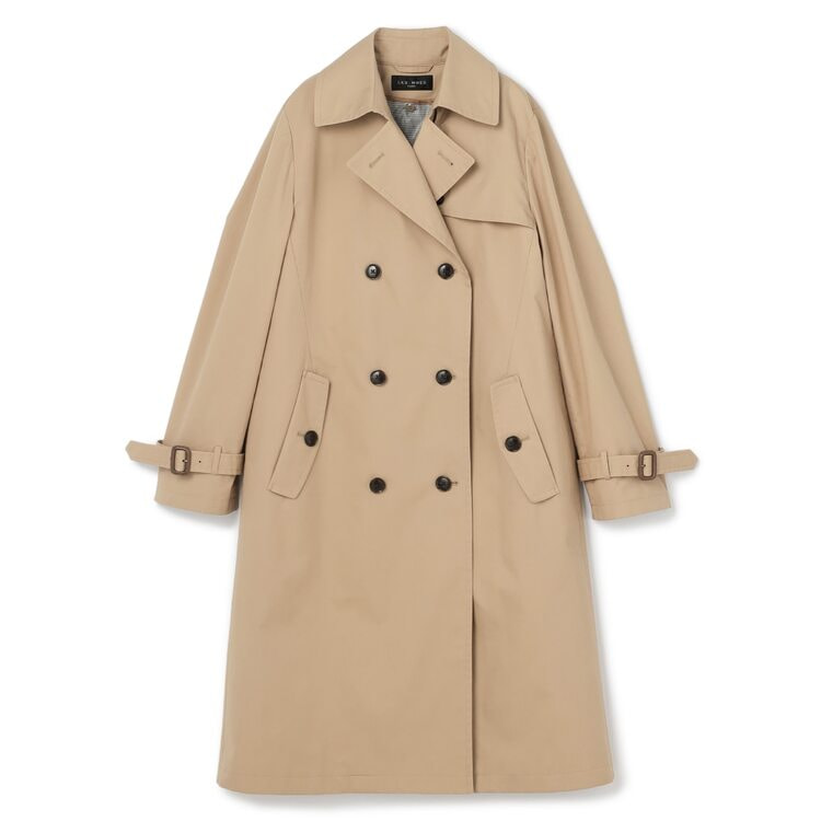 ✨新品タグ付き✨ブルーレーベル　トレンチコート　撥水　パッカブル　38 レイングッズ レインコート 無地 撥水 トレンチコート （その他