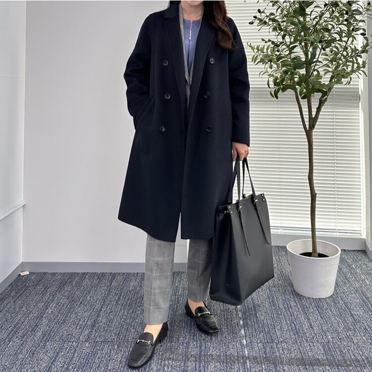 23AW ジョンスメドレーダブルフェイスチェスターコート