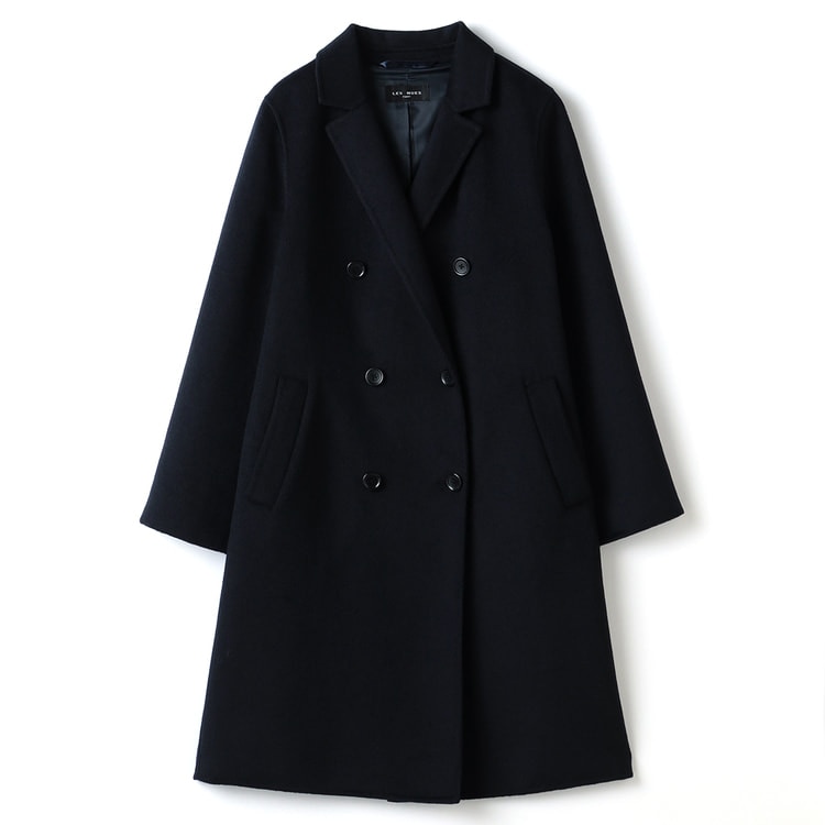 double face chester long coat