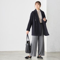 特価】【WEB限定価格】ウールラグランピーコート 紺【AOKI公式通販】