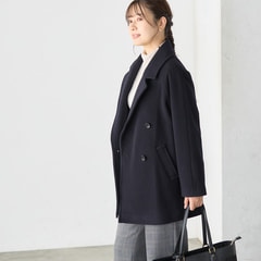 ウールラグランピーコート 紺【AOKI公式通販】