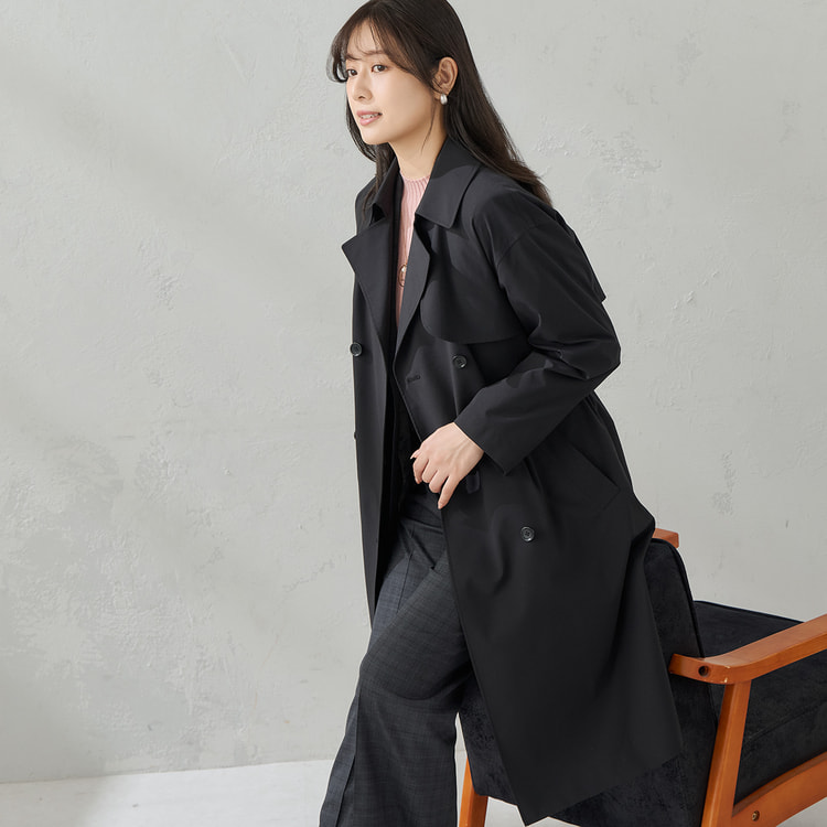 タグ付・ほぼ未使用 バーバリー トレンチコート ライナー付 メガチェック L 黒 タグ付・ほぼ未使用 バーバリー トレンチコート ライナー付 メガ