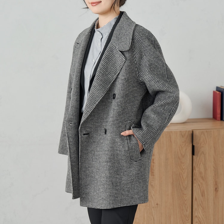 ≪Oggi12月号掲載≫ ウールリバーコート【AOKI公式通販】