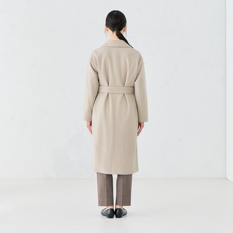 HUNTING WORLD 英国製 18AW サファリ ウール ベルテッドコート ベルテッドウールコート｜尾州ウール【AOKI公式通販】