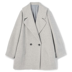 【WEB限定商品】コクーンウールコート