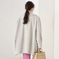 【WEB限定商品】コクーンウールコート