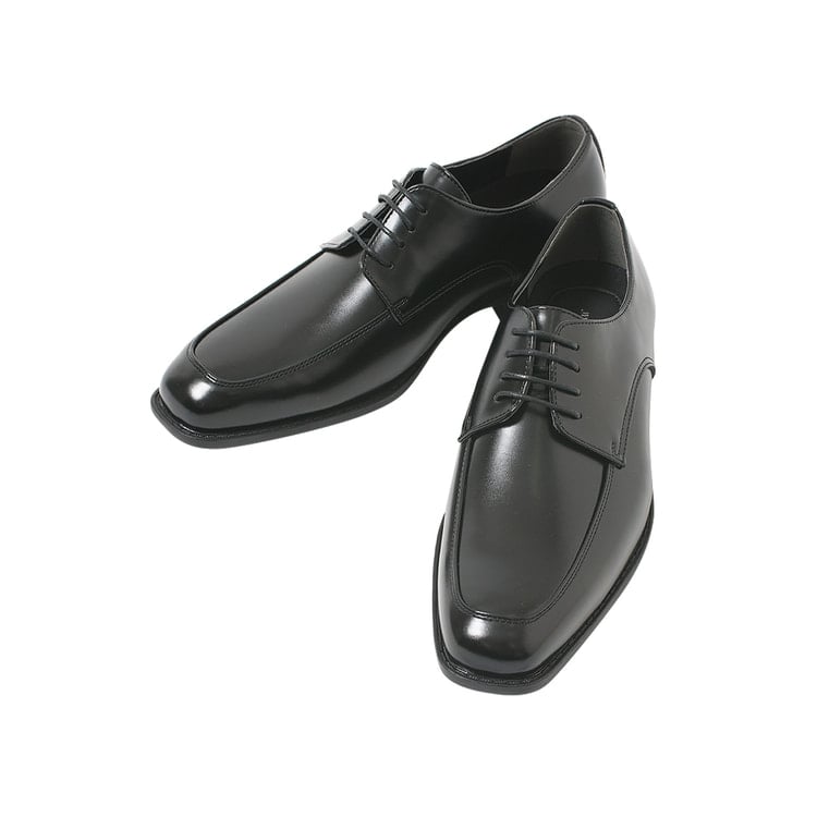 3e 外羽根式uチップシューズ 黒 Journal Work スーツのaoki公式通販