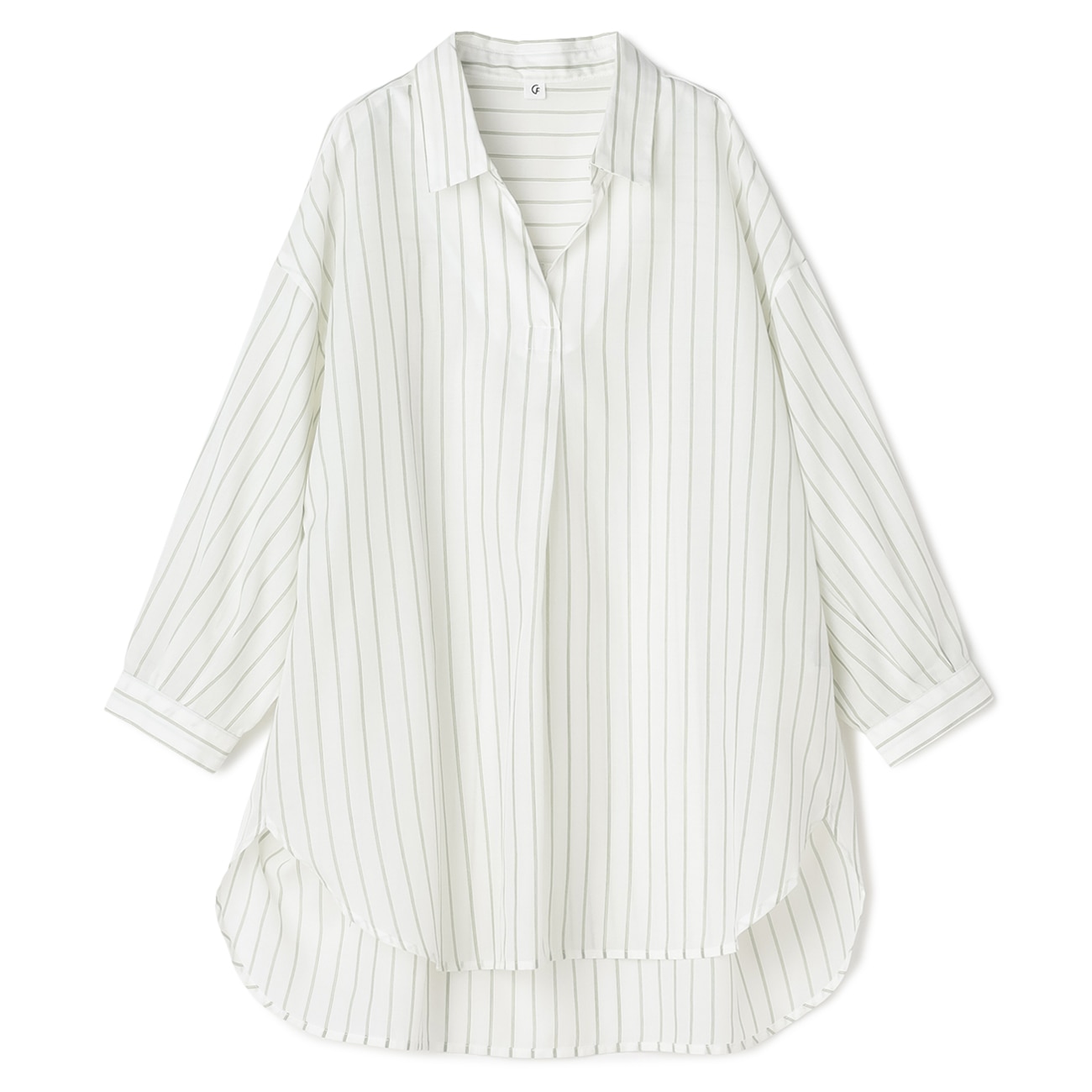 さらさら快適 SARASHIRTスキッパーシャツ〇オフィスでもオフでも 着回し力抜群の快適シャツ接触冷感で暑い季節でも快適な着心地。紫外線カットでこれからの季節の強い味方！カジュアルにもキレイめにも着