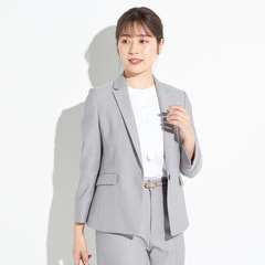 【アウトレット】バンブーレーヨンバンドカラーシャツ ピンタック