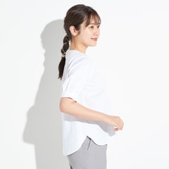 【アウトレット】バンブーレーヨンバンドカラーシャツ ピンタック