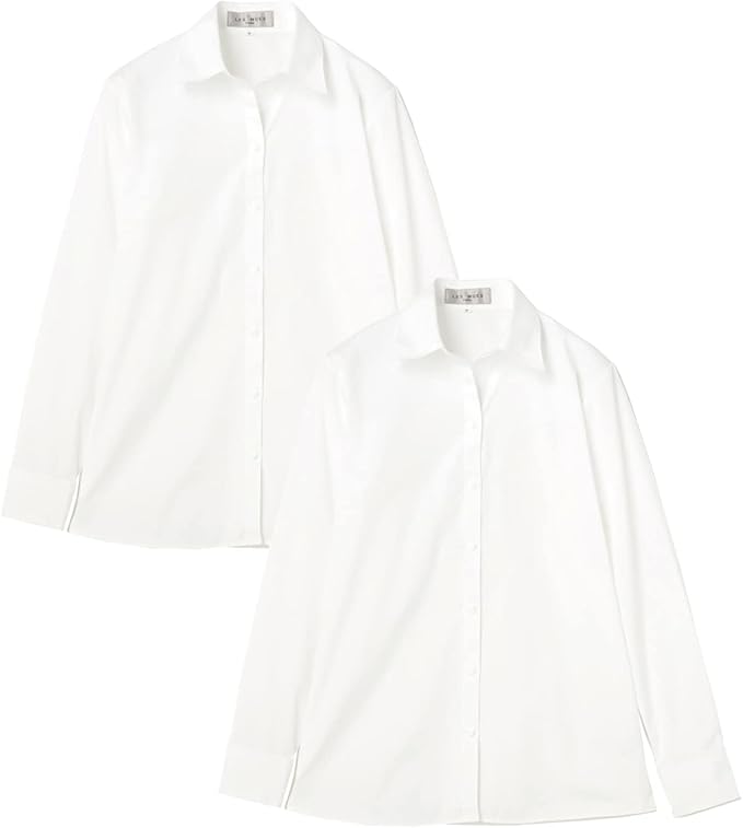 【アウトレット】【WEB限定商品】【就活おすすめ】2枚セット 長袖 究極の就活シャツ マイナビコラボ白無地スキッパーシャツ 【アウトレット】【WEB限定商品】【就活おすすめ】2枚セット 長袖 究極の就活シャツ マイナビコラボ白無地スキッパーシャツ