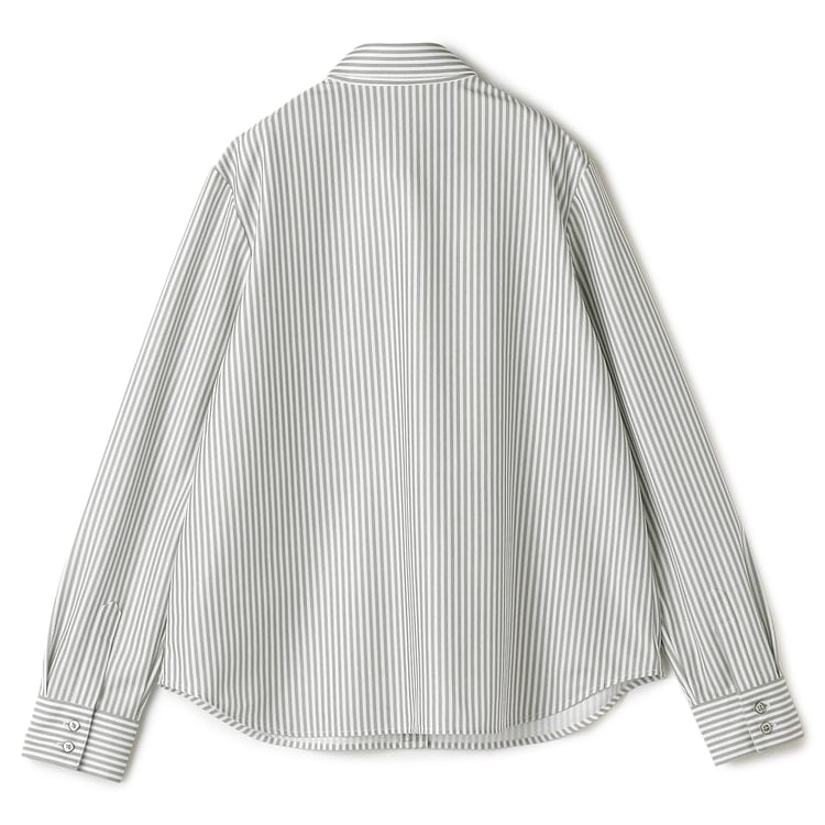 ≪Oggi.jp9月掲載≫ ノンアイロン ボウタイ付きシャツ グレー